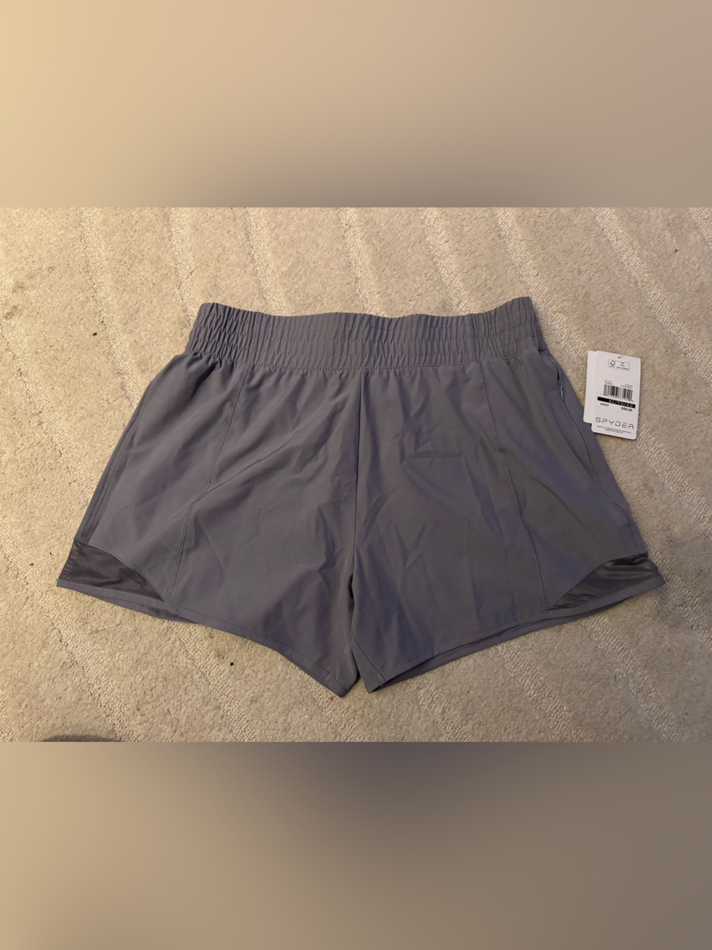 Women's Athletic Shorts - Gray